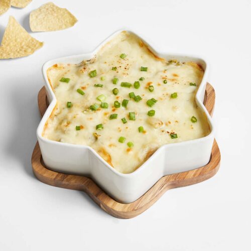 snowflake casserole dish